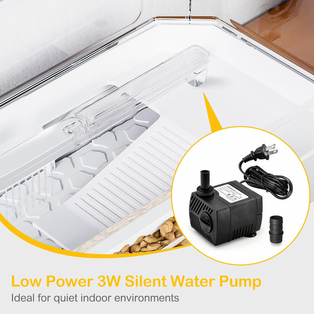 Clioran plateforme de basking avec lampe UVB/UVA pour confort et stimulation