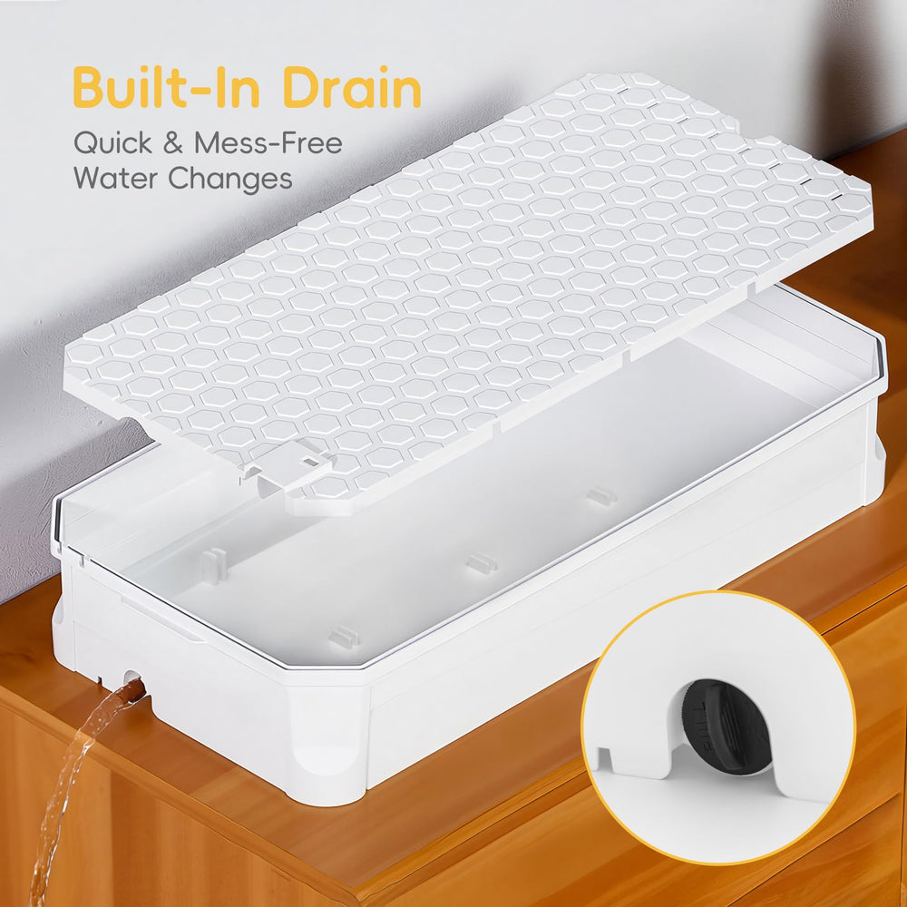 Clioran système de filtration intégré gardant l’eau plus propre plus longtemps