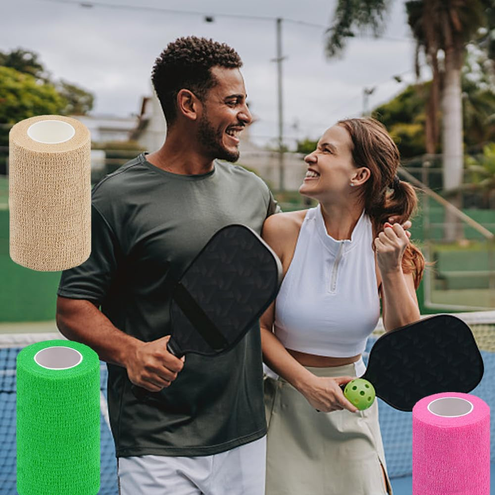 Clooflar sur genou en scène sportive montrant soutien durable