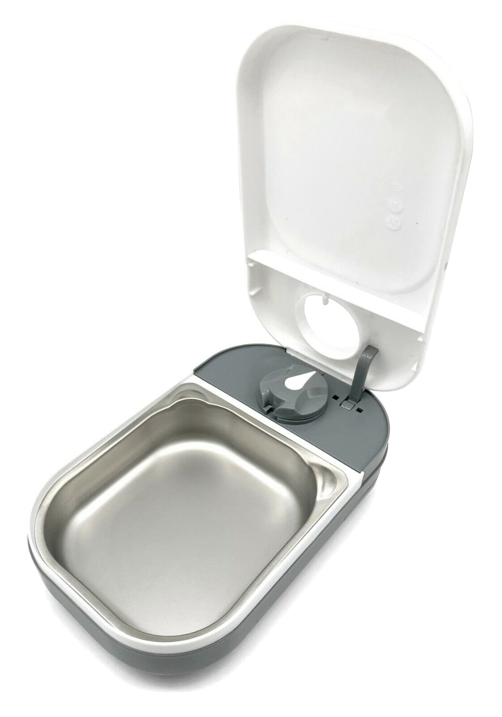 Closer Pets C100 bol inox gros plan, facile à nettoyer et hygiénique