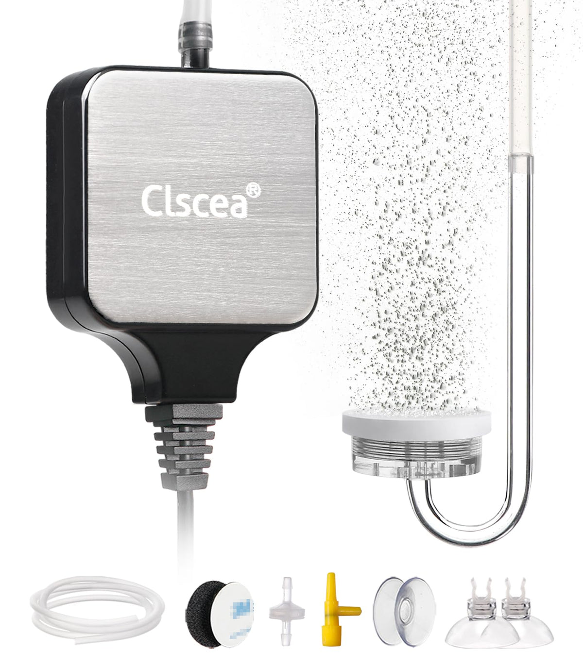 Clscea pompe vue de face montrant design compact et silence