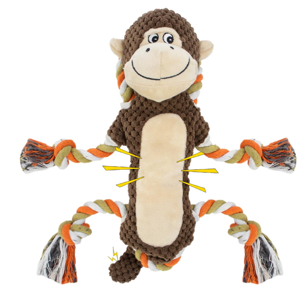 CneeeeeB singe face avant montrant peluche robuste et attractivité