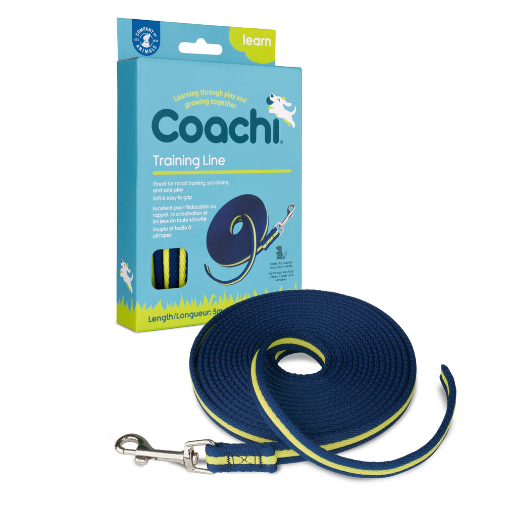 Coachi longe 5m face emballage, vue produit pratique pour entraînement