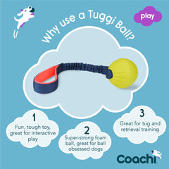 Coachi Tuggi Ball poignée en néoprène confortable pour les mains