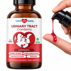 Coco and Luna bouteille avant montrant le flacon pratique pour un dosage précis