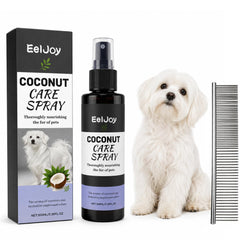 Coconut Care Spray face du flacon montrant bouchon pulvérisateur et mention 100 ml pour application facile