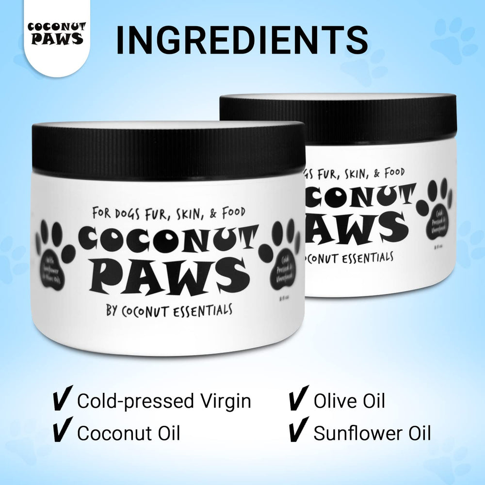 Coconut Essentials comparaison taille 8oz pour évaluer quantité pratique