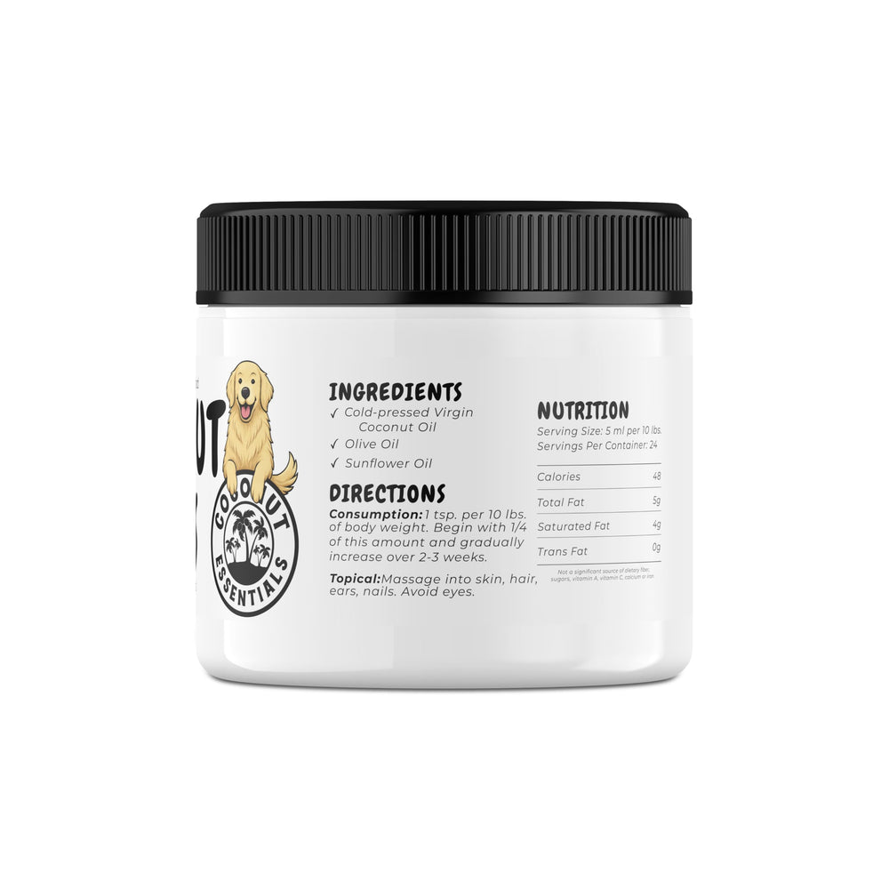 Coconut Essentials pot à l'échelle de la main pour visualiser le format 4oz