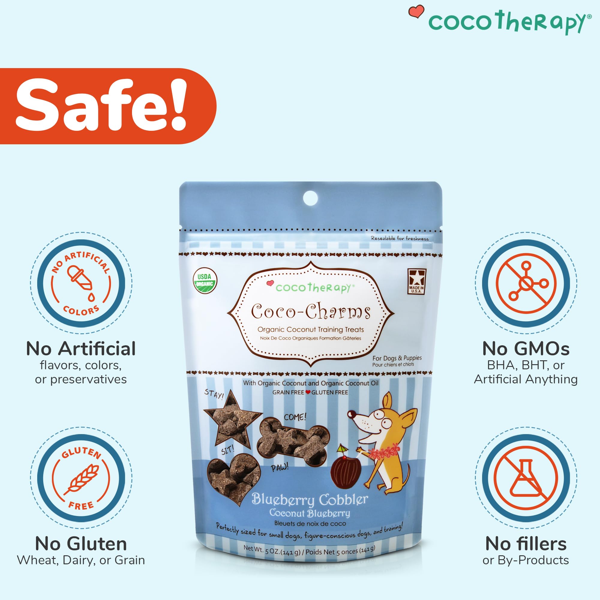 CocoTherapy ingrédients bio disposés montrant transparence et traçabilité