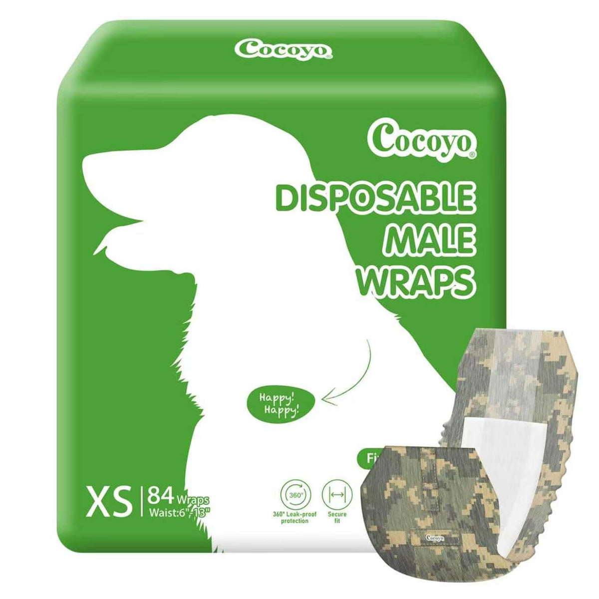 COCOYO paquet avant montrant 84 unités pour usage pratique