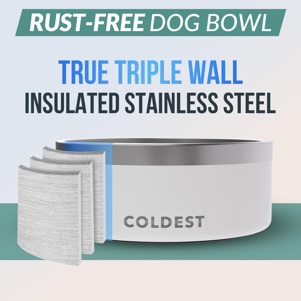 The Coldest Water gros plan acier inoxydable propre, hygiène et durabilité