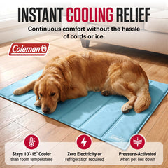Coleman gros plan texture montrant gel sécuritaire et durable