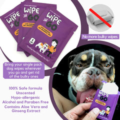 Come Here Buddy ouverture de sachet individuel, garde l'humidité intacte
