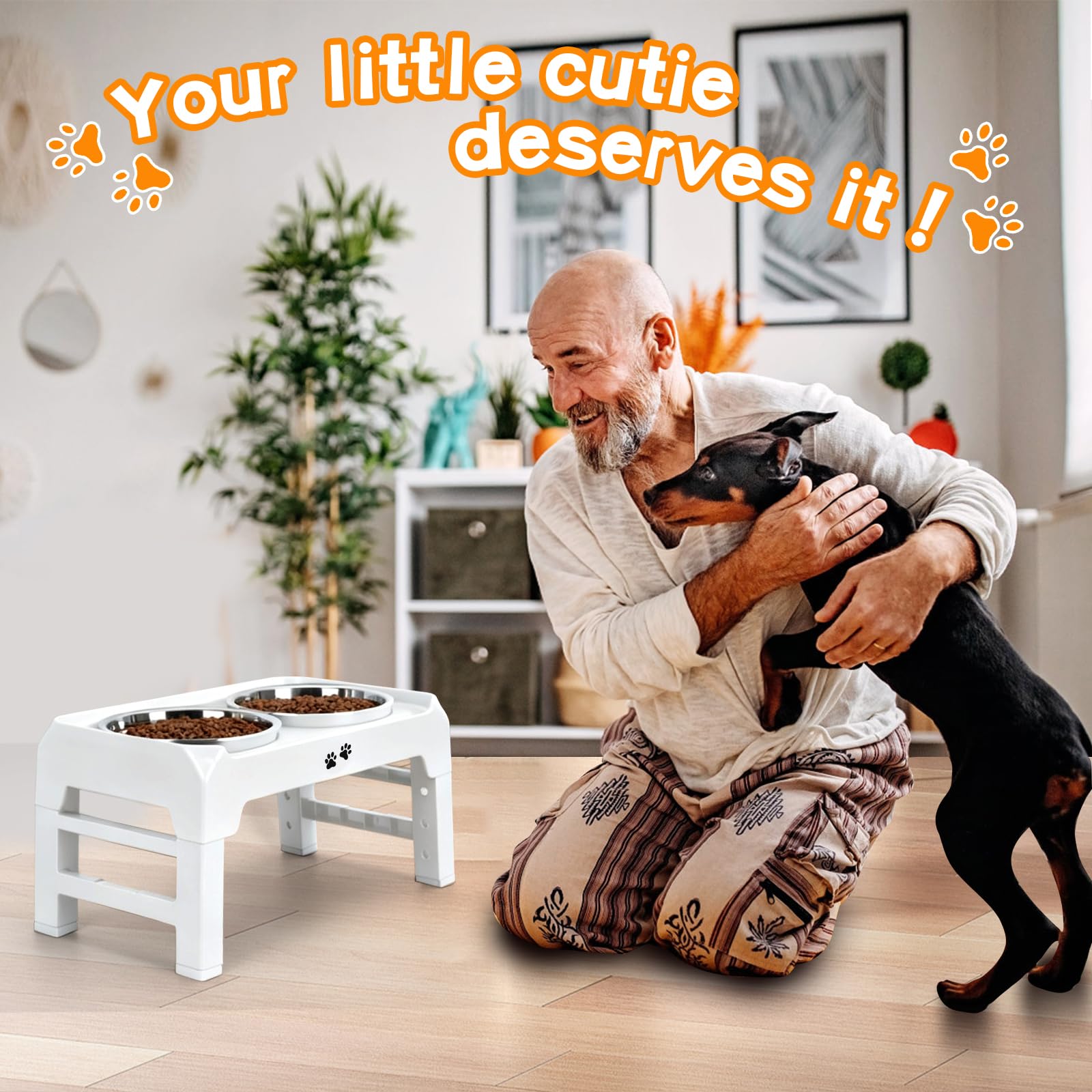 COMESOON comparaison taille avec chien montre ajustement ergonomique