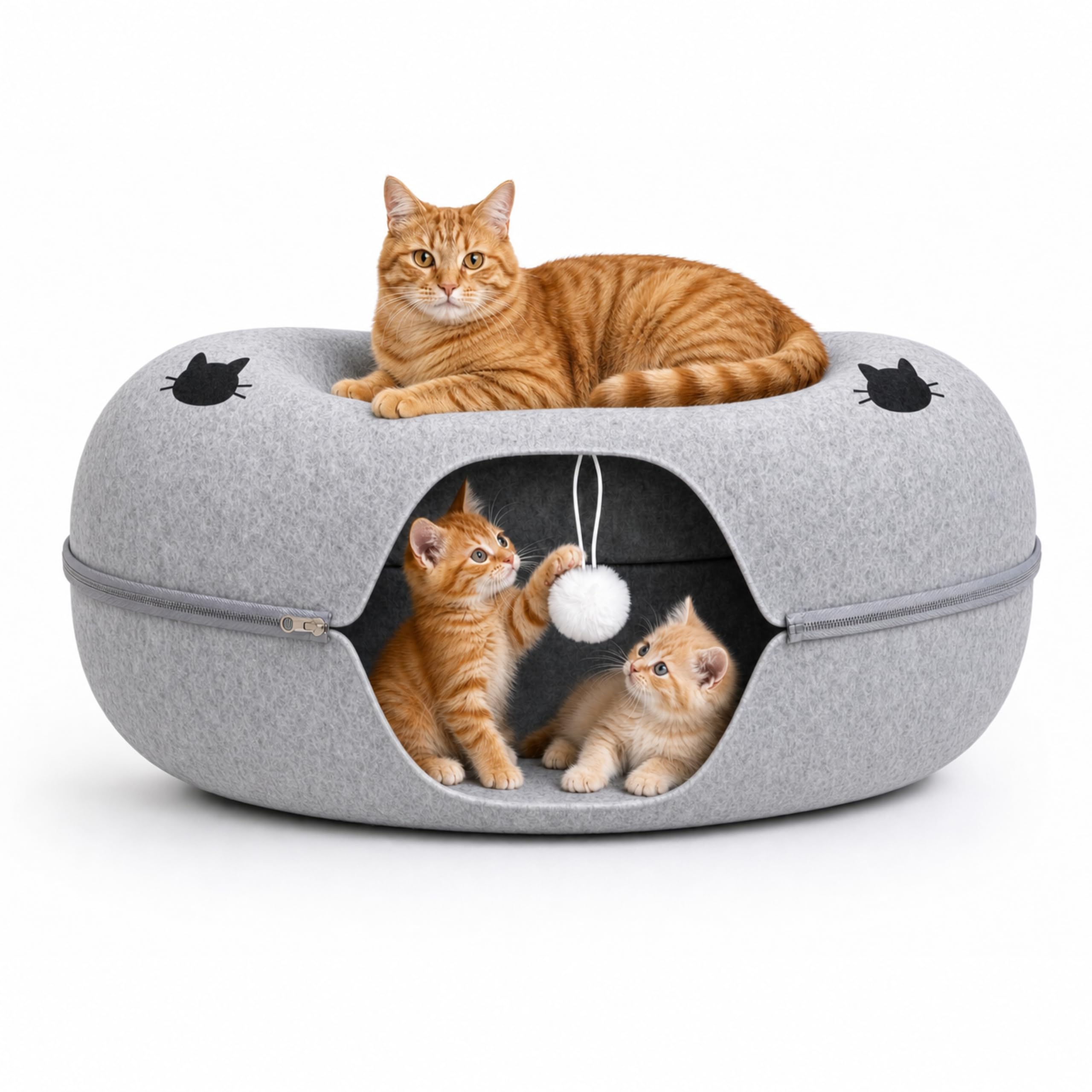 Comfort Bedz vue avant du tunnel, design accueillant pour repos