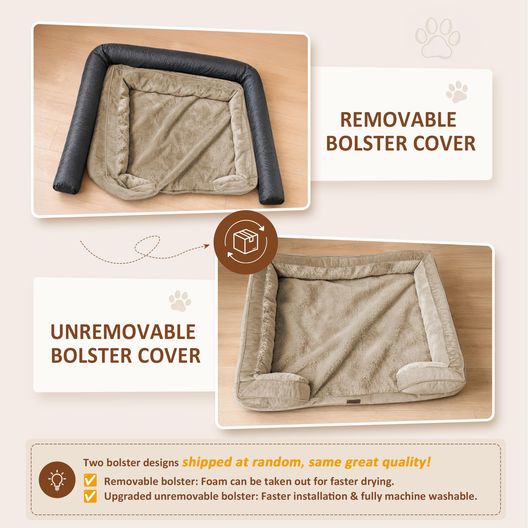 Comfort Expression chien extra-large installé pour démontrer espace et confort