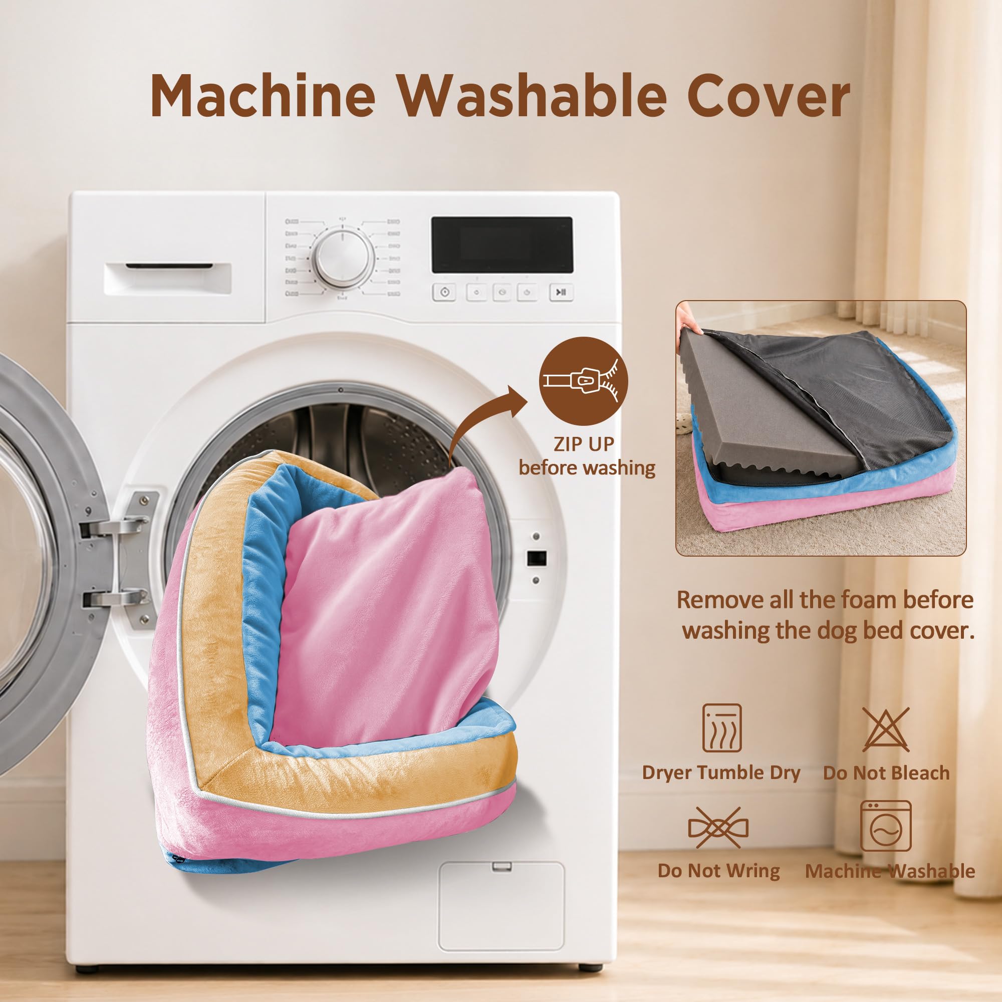 Comfort Expression housse amovible prête pour le lavage et entretien facile