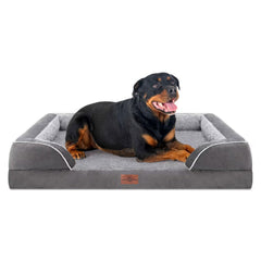 Comfort Expression lit orthopédique XXL face avant montrant soutien et style