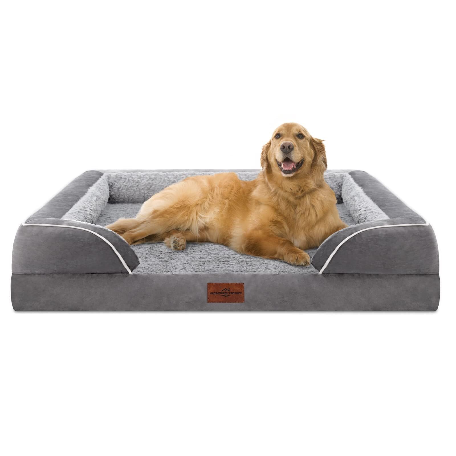 Comfort Expression vue avant du lit XL, soutien ferme pour grandes races
