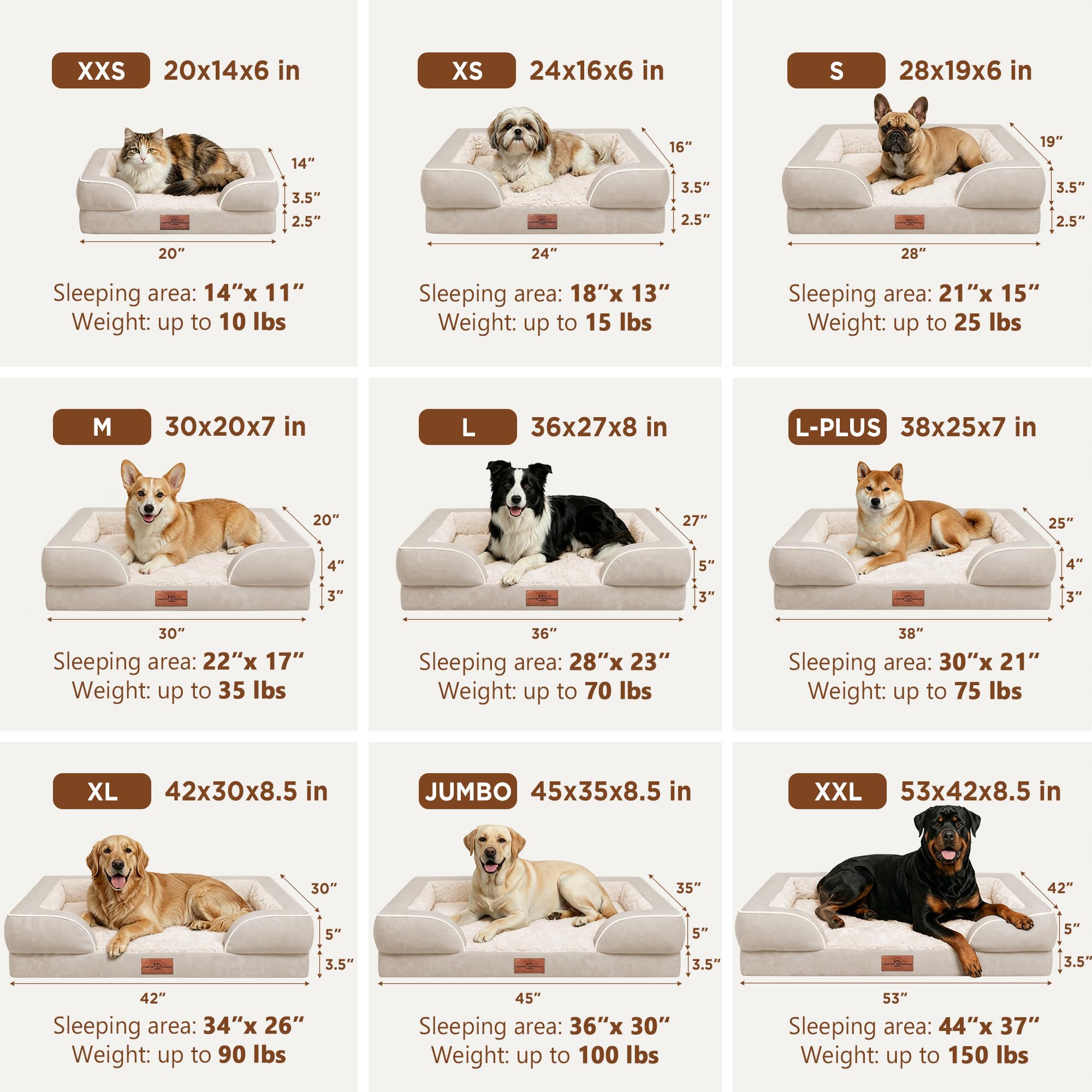 Comfort Expression texture peluche PV douce pour peau, museau et pattes