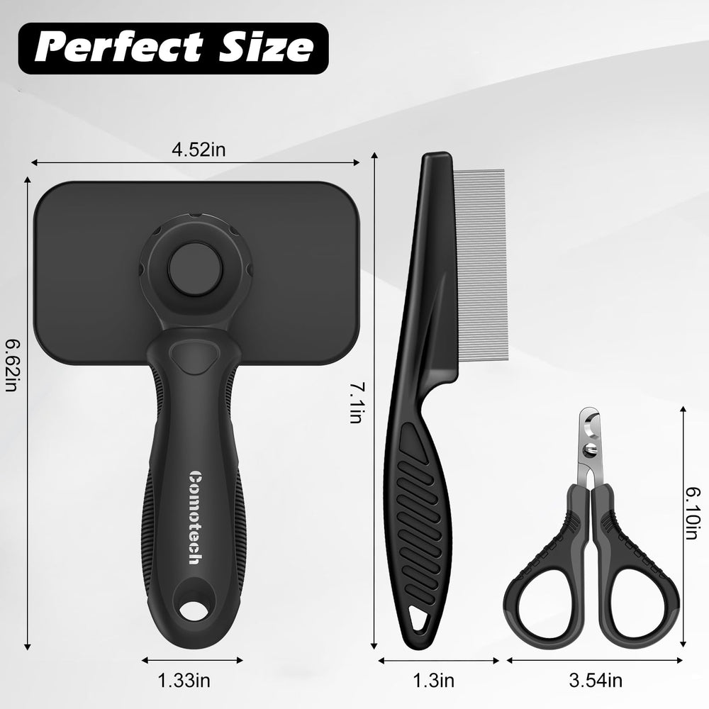 Comotech échelle taille comparaison montrant dimensions compactes pratiques