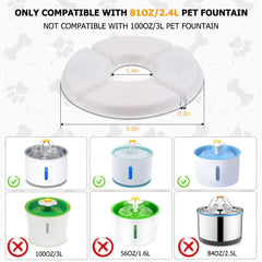 Comsmart gros plan sur la texture du filtre montrant la couche de coton