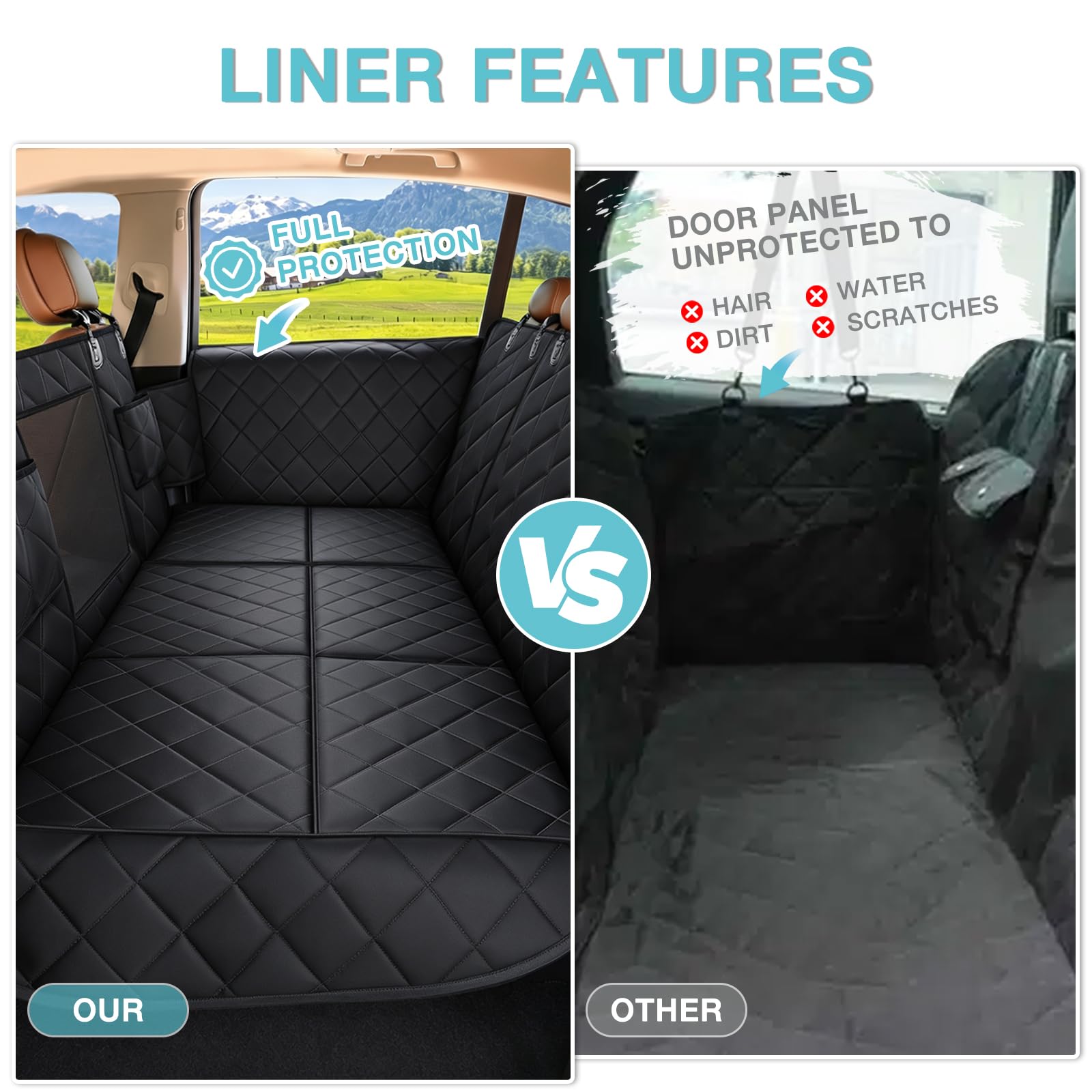 comwish fond dur avec plaques porteuses assurant maintien et confort pour gros chiens