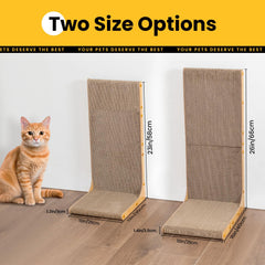 Conlun gros plan sur texture du carton durable assurant une bonne prise pour griffes