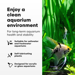 Continuum Aquatics profil du grattoir mettant en valeur la poignée et solidité