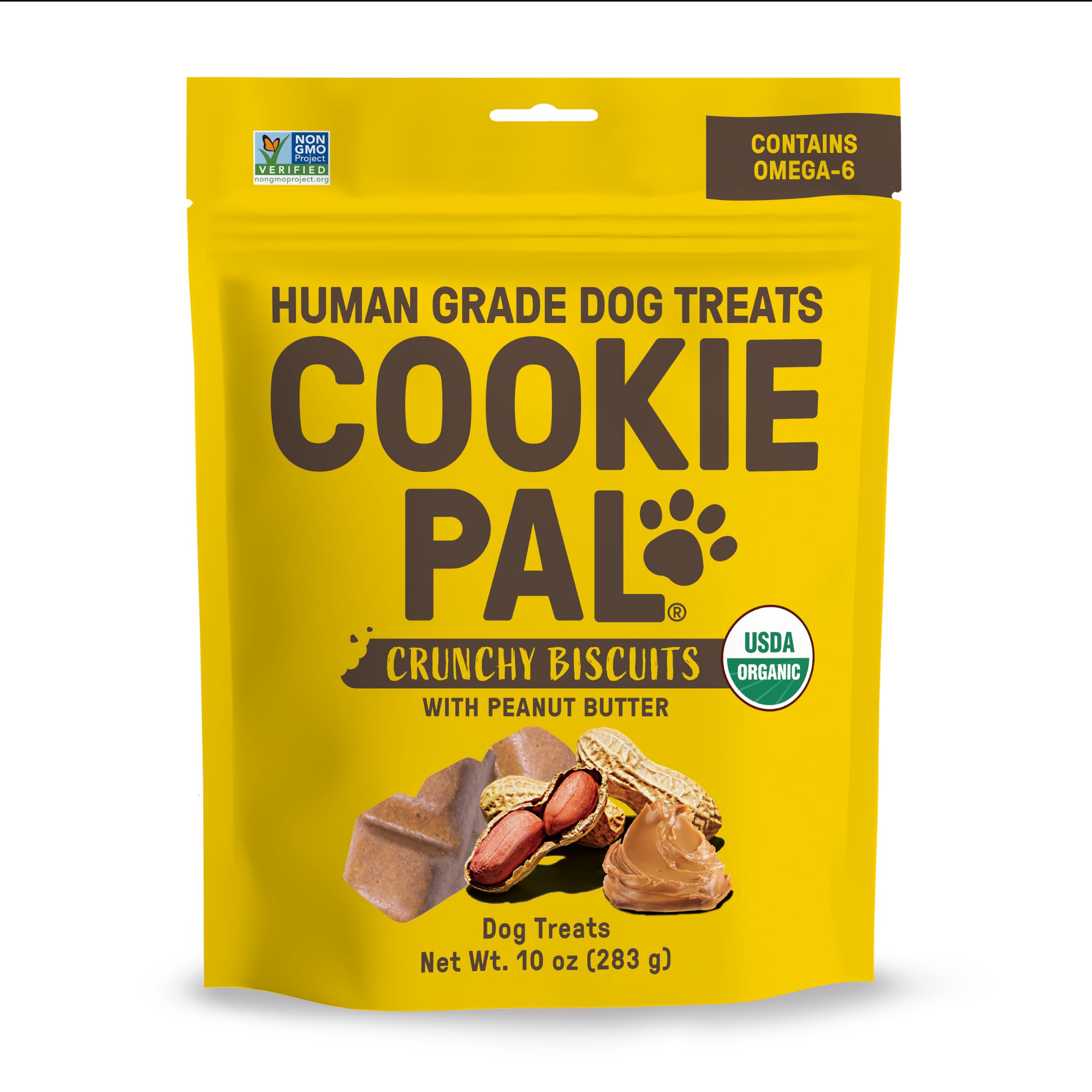 CookiePal emballage avant montrant certification bio et bénéfice naturalité