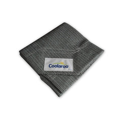 Coolaroo gros plan tissu tricoté respirant pour confort rafraîchissant