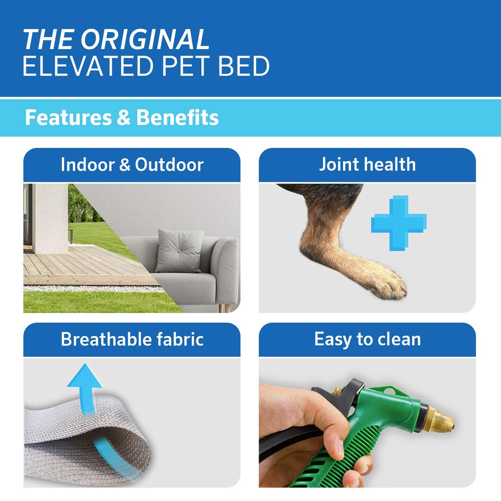 Coolaroo détail fermeture sans outil, remplacement rapide et simple
