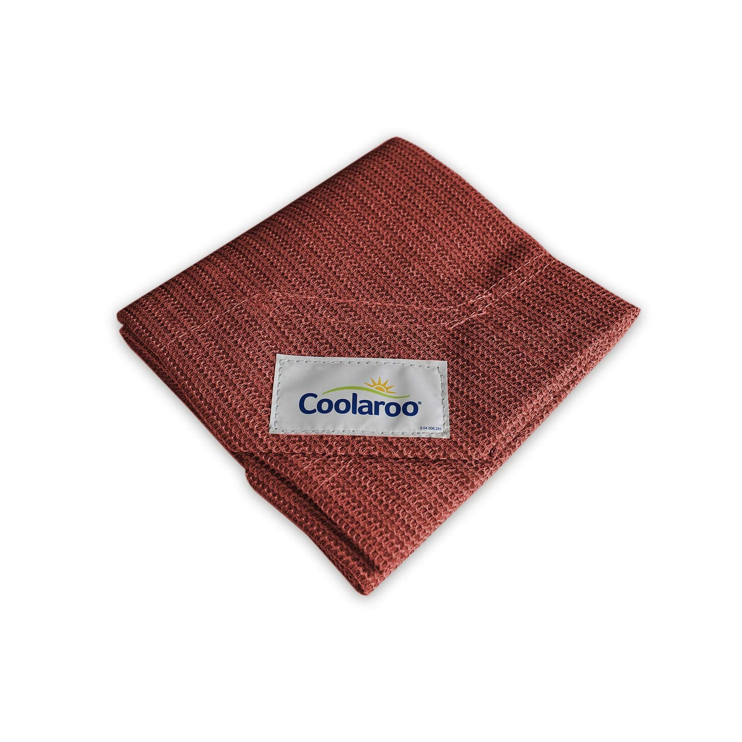 Coolaroo gros plan du tissu tricoté montrant respirabilité et durabilité