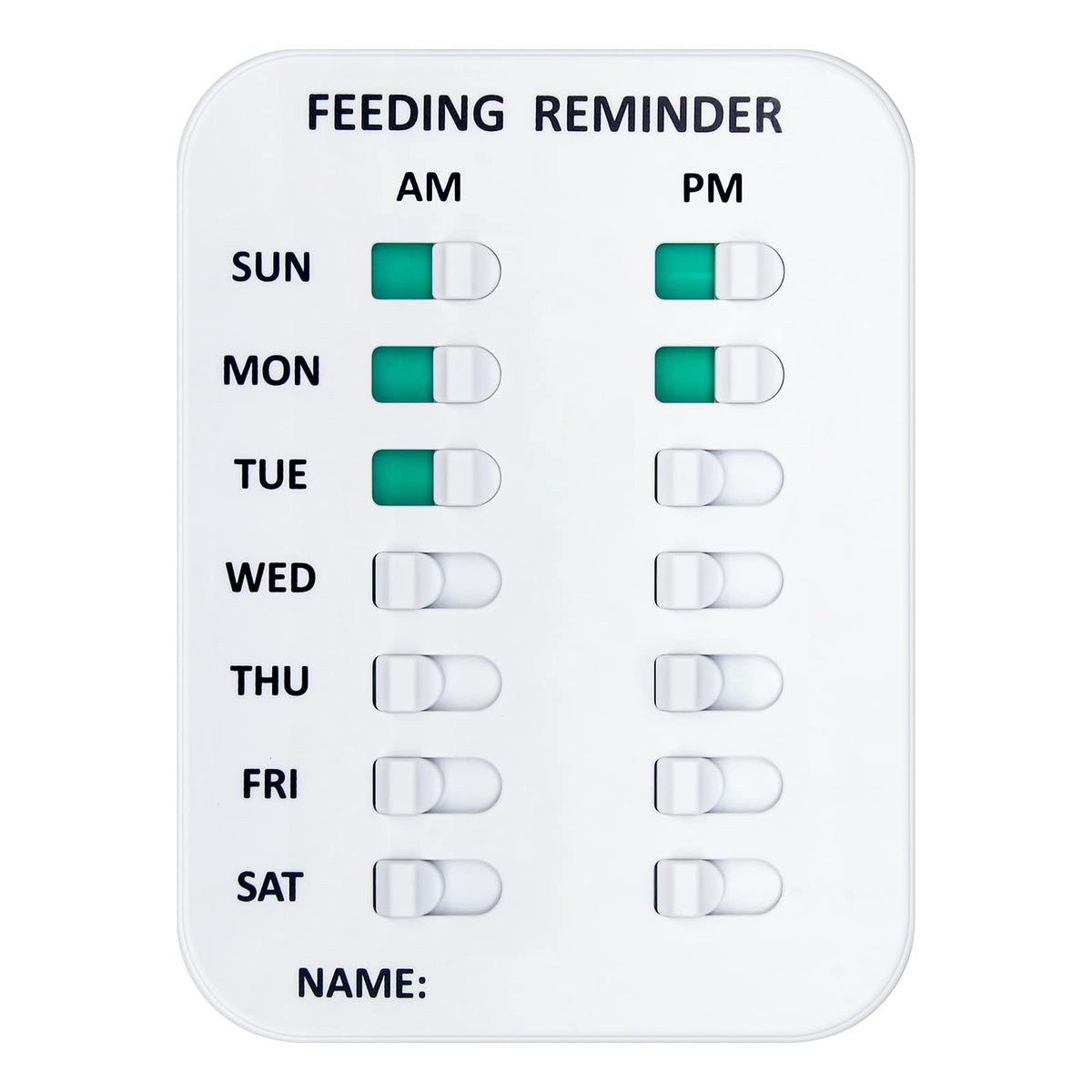 Coolrunner face avant montrant AM/PM et curseur pour éviter la suralimentation