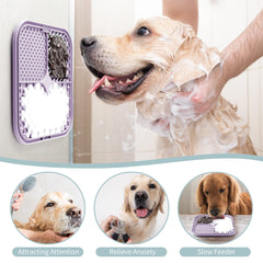 Coomazy tapis en usage avec chien calme pendant toilettage