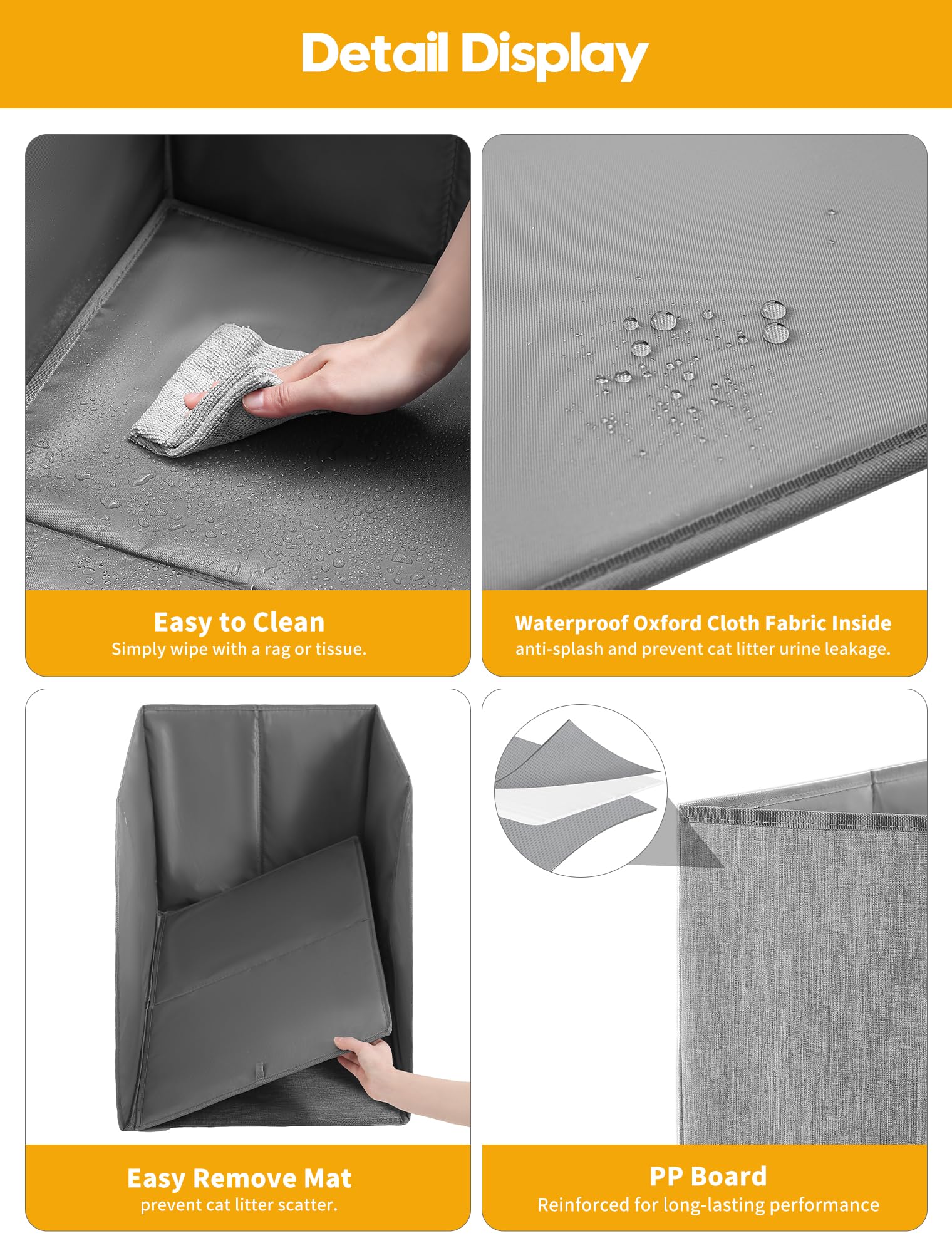 Coorganisers crochets avec pelle montrant rangement pratique et gain de place