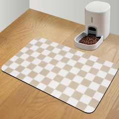 CooRug tapis face avant à carreaux protège sol et empêche salissures
