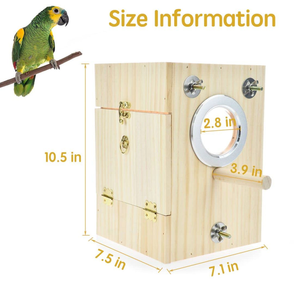 CooShou gros plan sur la paroi acrylique transparente facilitant l'observation sans dérangement