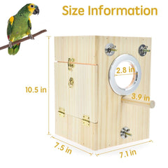 CooShou gros plan sur la paroi acrylique transparente facilitant l'observation sans dérangement
