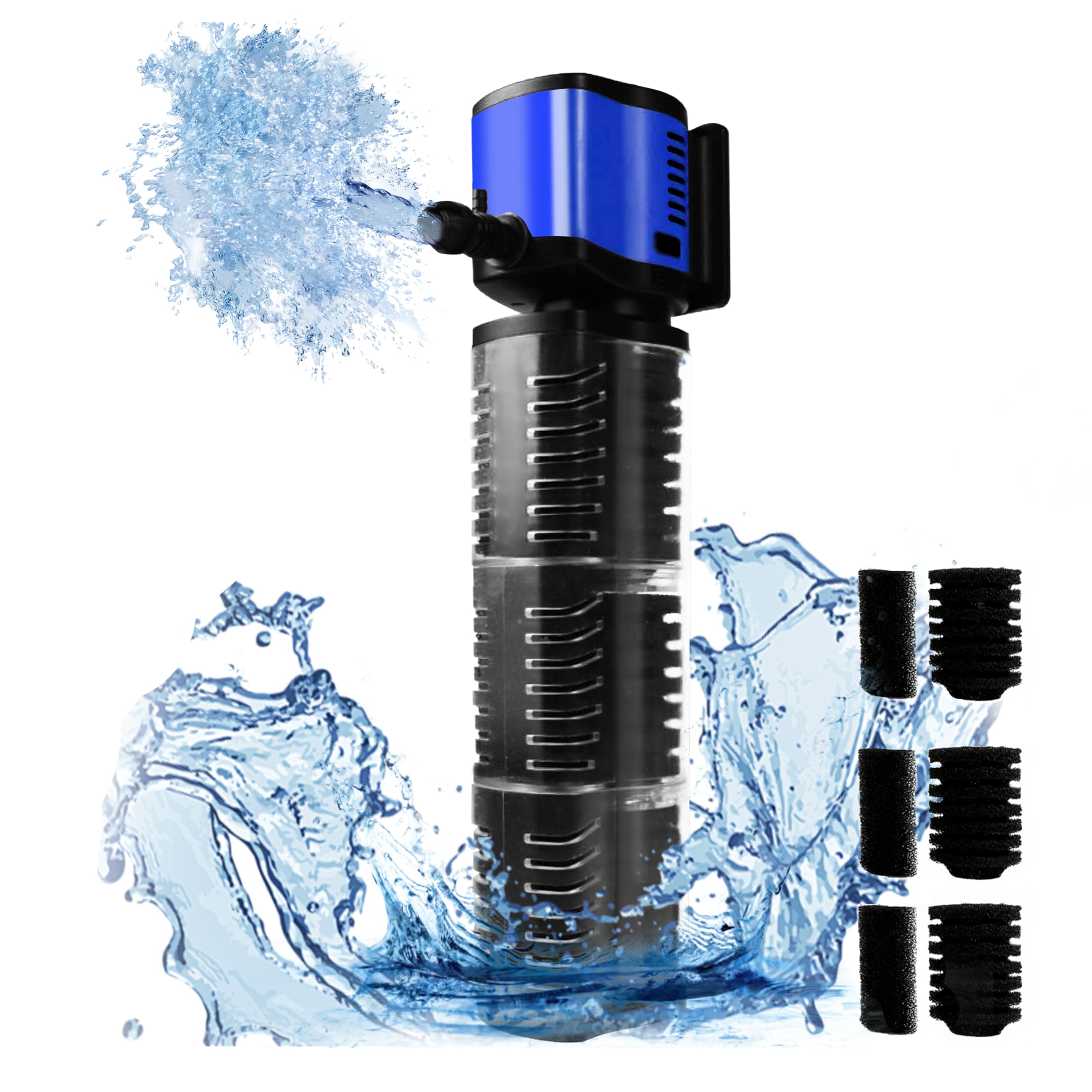 coospider-repta eau avant et après filtration montrant clarté améliorée