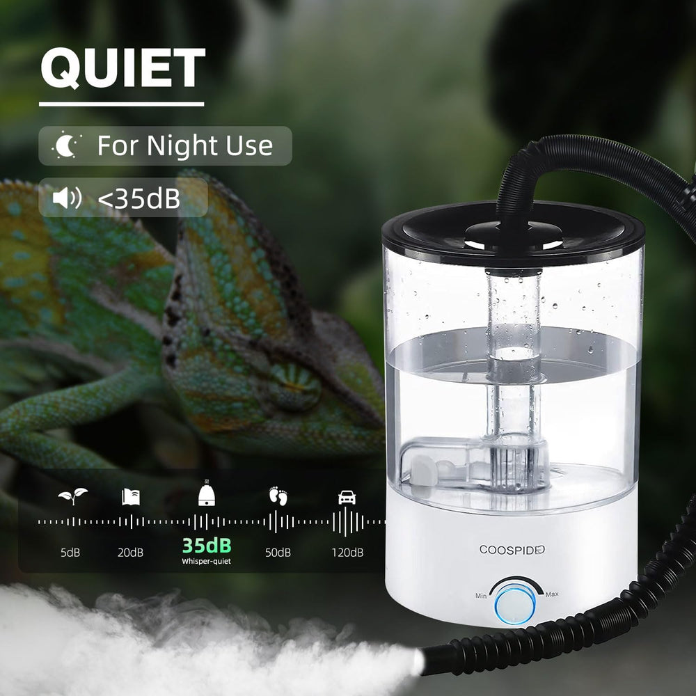 coospider réservoir vu de dessus facilitant le remplissage et l'entretien