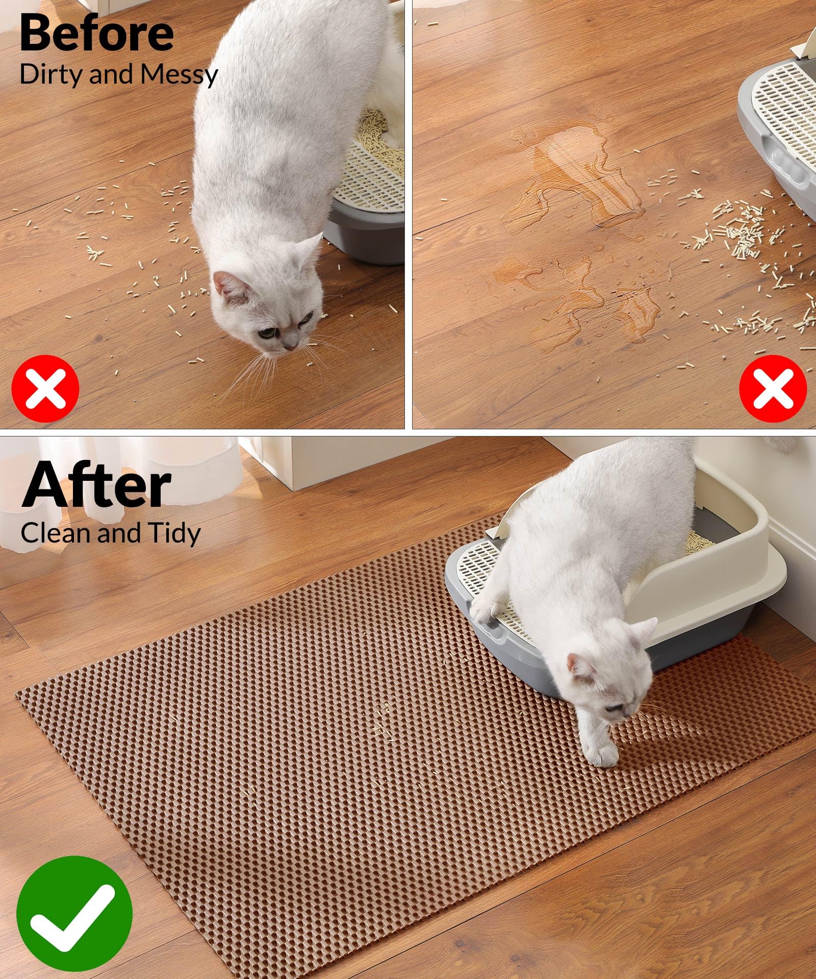 Cooyes tapis placé en cuisine montrant intégration esthétique et propreté
