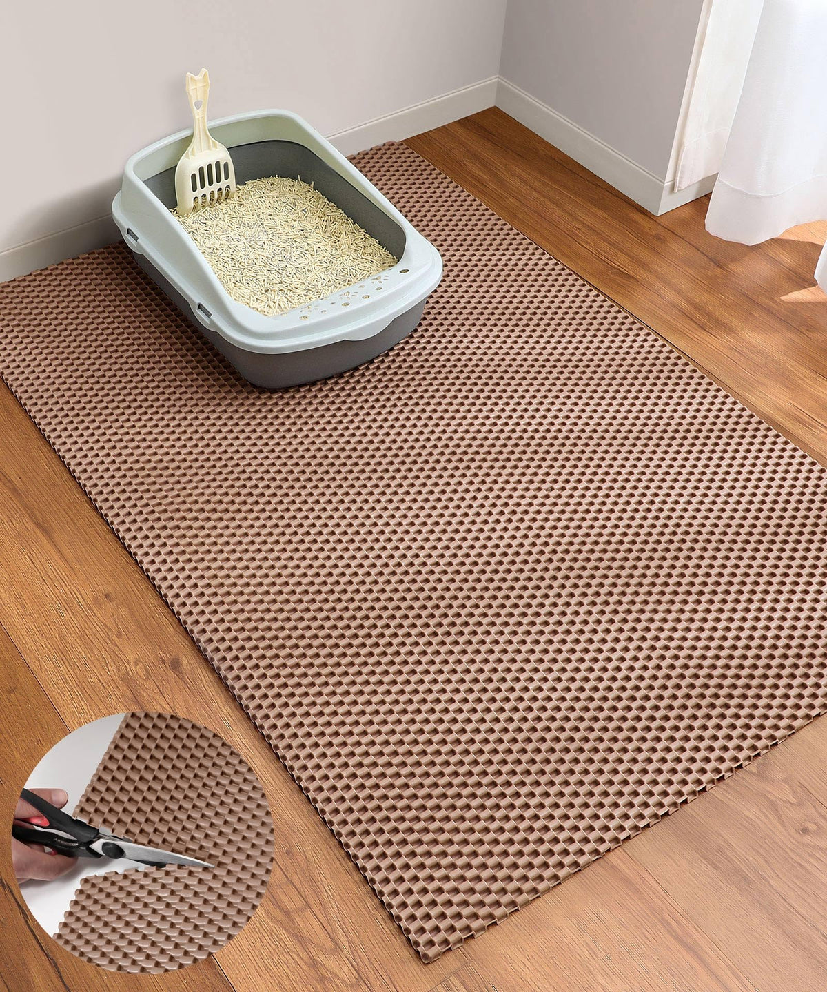 Cooyes tapis recto montrant la grande surface et protection du sol
