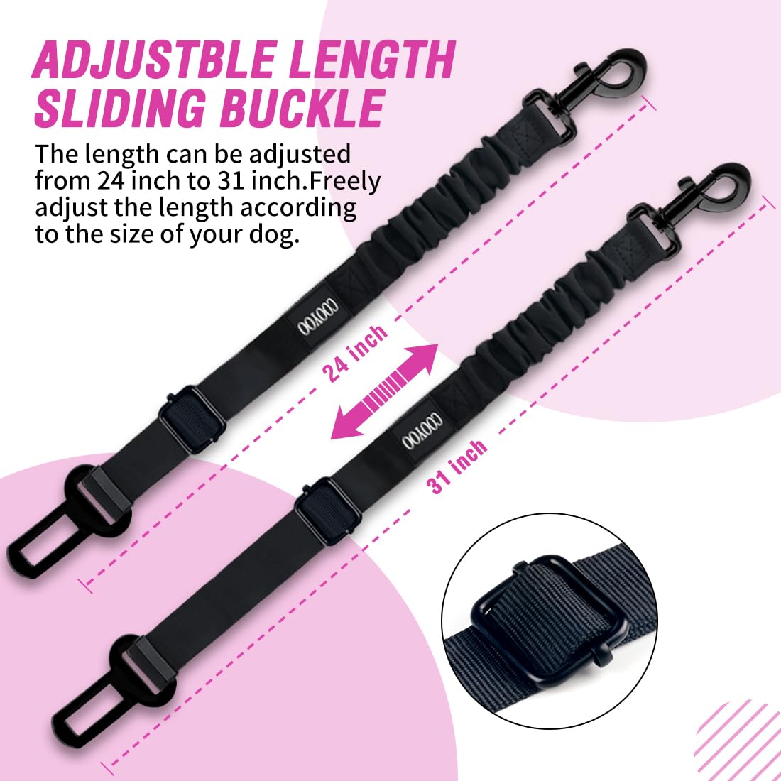 COOYOO gamelle pliable incluse pour hydrater le chien en déplacement