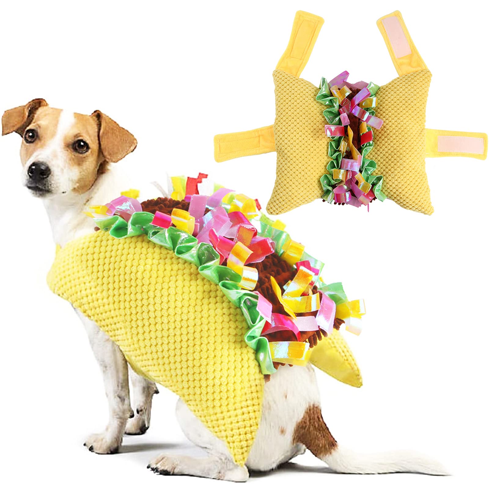 Coppthinktu costume taco vue devant mettant en valeur l'effet rigolo