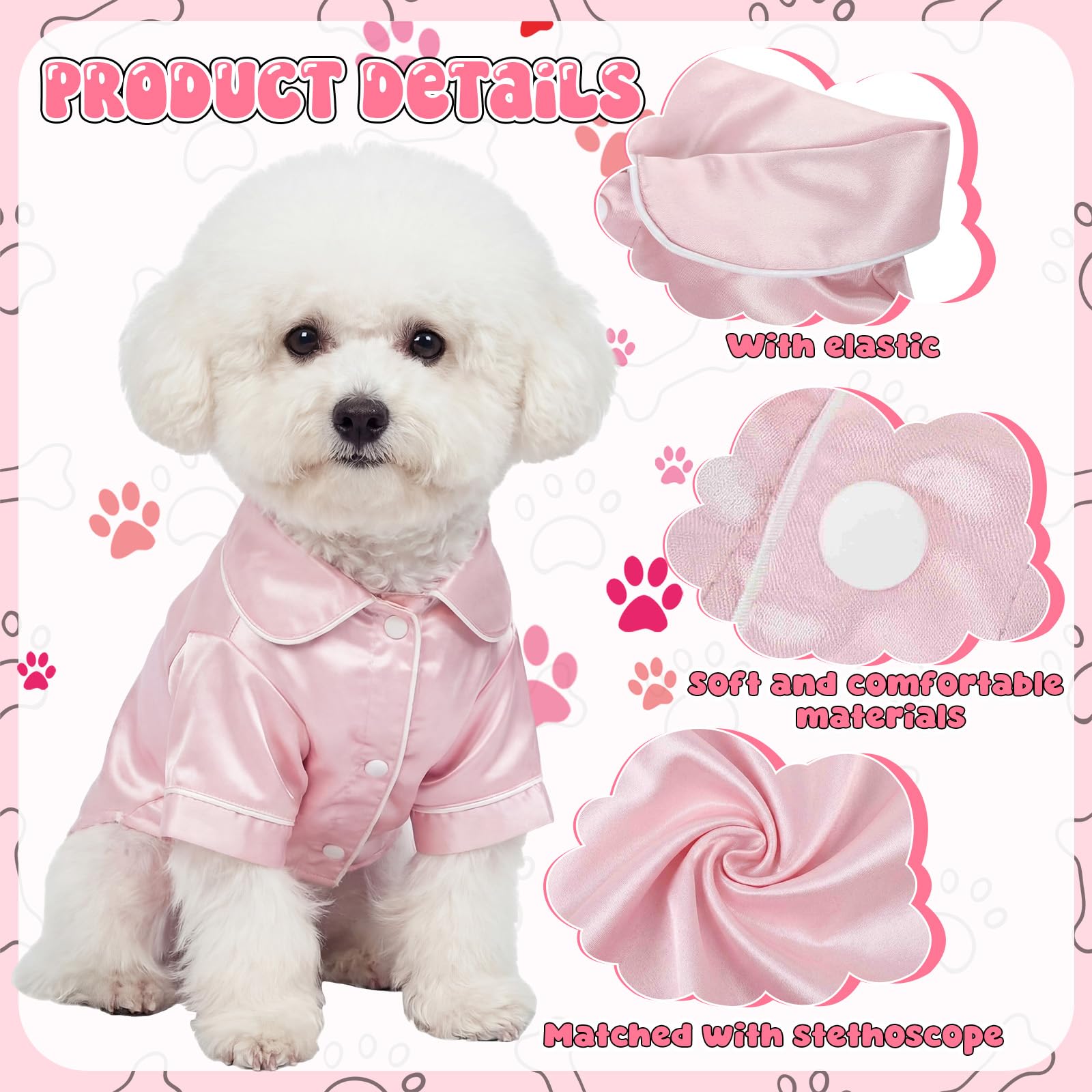 Cosblank chien en pyjama montrant maniabilité et port quotidien