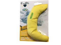 Cosmic Catnip gros plan du tissu et rembourrage montrant qualité et arôme