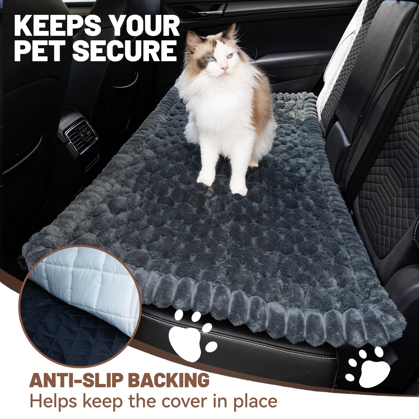 CoSofSLIP housse en place dans voiture assurant confort du chien