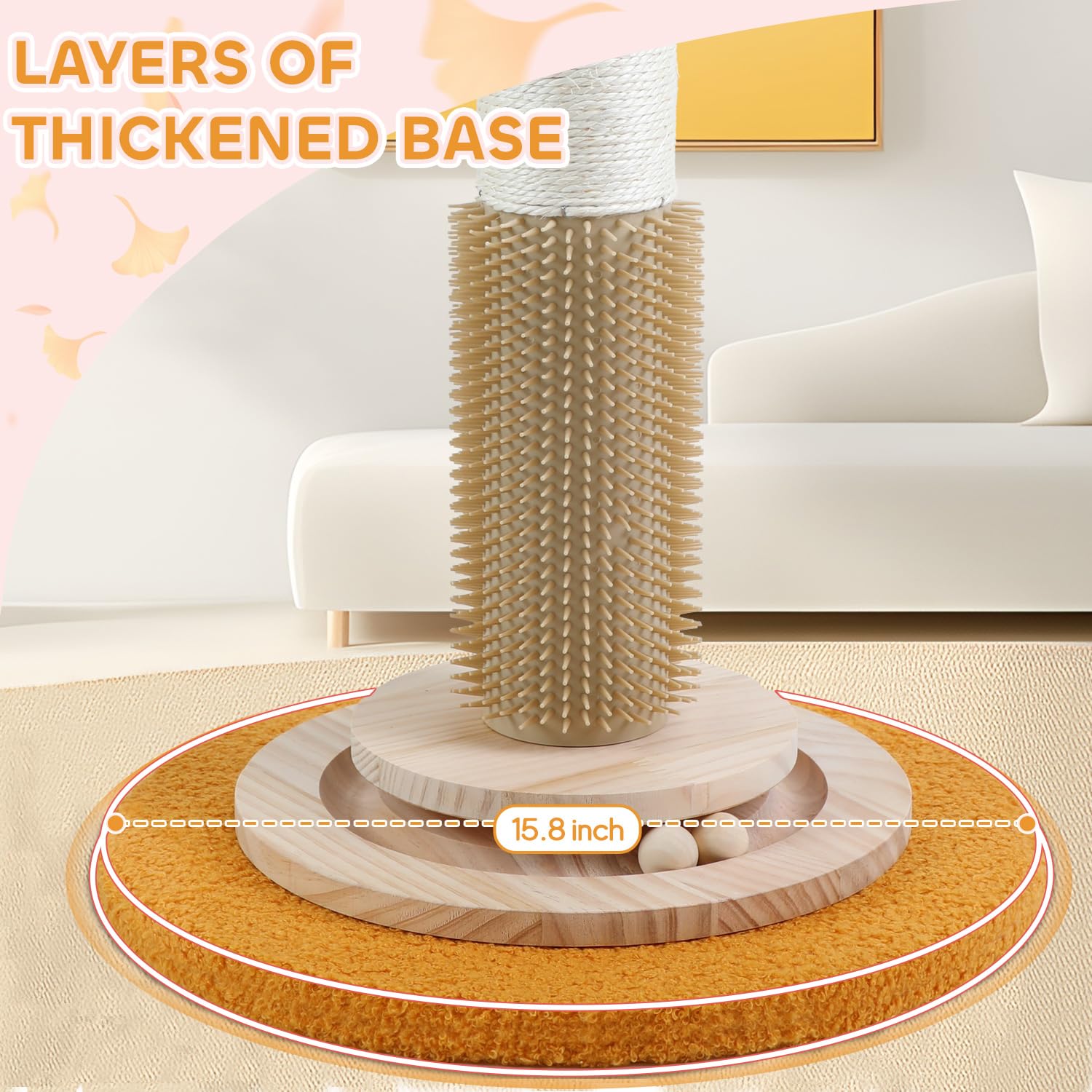 COUNER peigne en silicone intégré offrant massage et élimination des poils