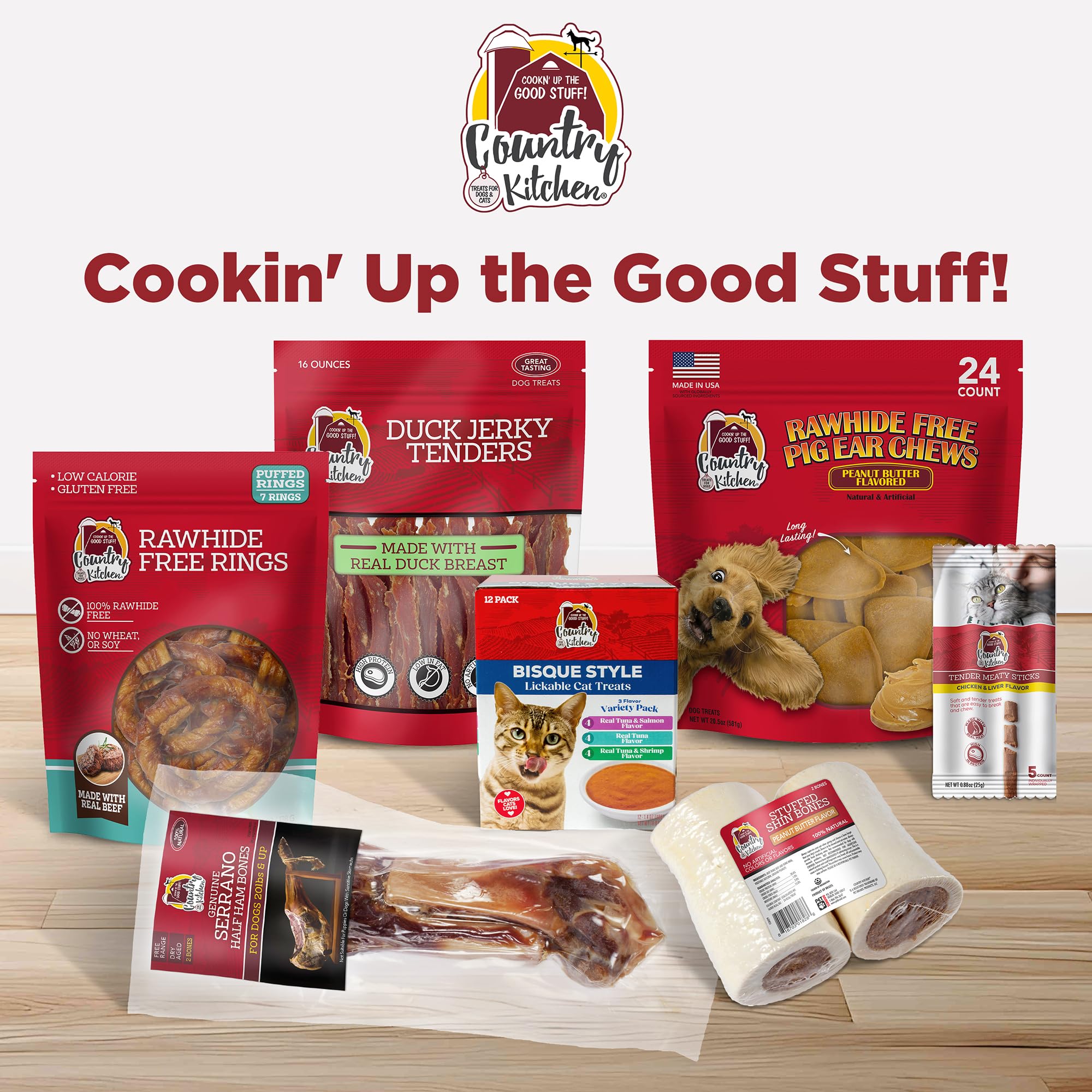 Country Kitchen anneaux dans un salon, friandise pour moments calmes
